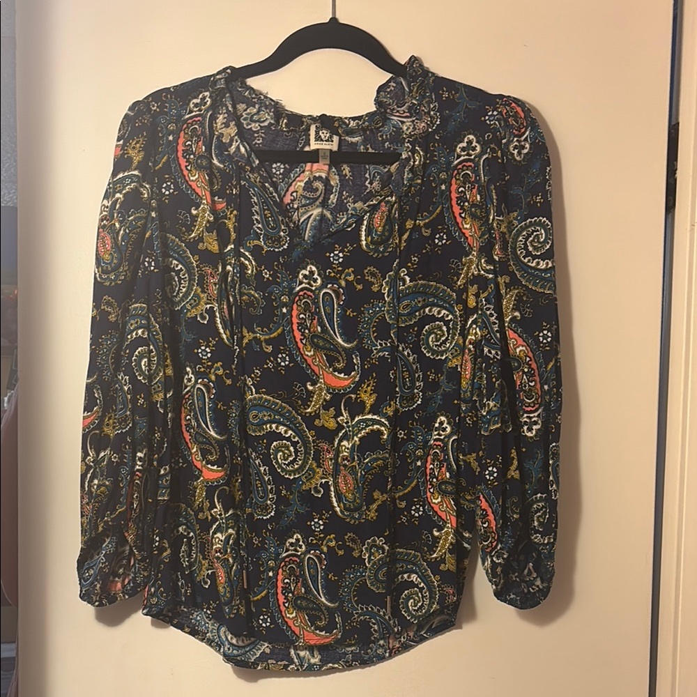Anthropologie Paisley Blouse - Multicolor